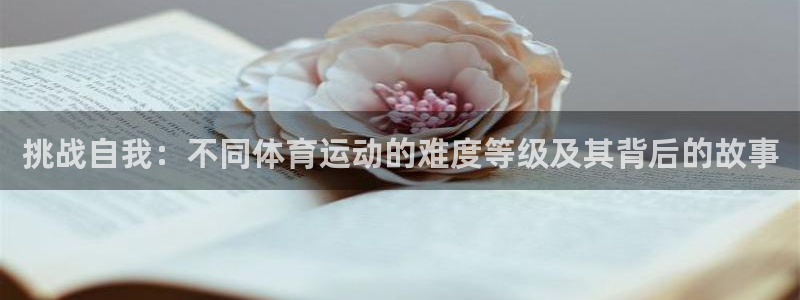 杏悦2体育平台总代理：挑战自我：不同体育运动的难度等级及其背后的故事