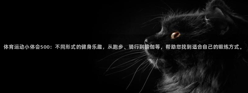 意昂集团股票：体育运动小体会500：不同形式的健身乐趣，从跑步、骑行到瑜伽等，帮助您找到适合自己的锻炼方式。